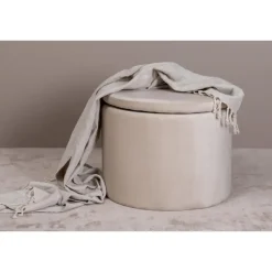Svea - Blaze poef - velvet - beige Hot