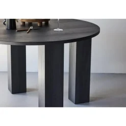 Svea - Noémie ronde eettafel - ø120 cm - zwart