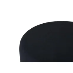 Svea - Nox poef - velvet - zwart/koper New