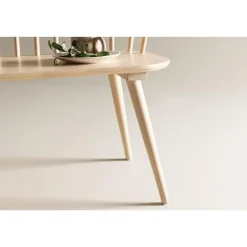 Svea - Rahimi eetkamerbank - 120 cm - naturel New