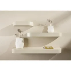 Svea - Rocco wanplanken - set van 3 - beige Sale