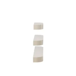 Svea - Rocco wanplanken - set van 3 - beige Sale