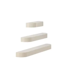 Svea - Rocco wanplanken - set van 3 - beige Sale