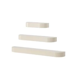 Svea - Rocco wanplanken - set van 3 - beige Sale