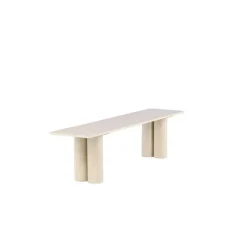 Svea - Rova eetkamerbank - 180 cm - whitewash Outlet