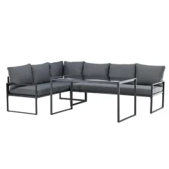 Svea - Sasha hoekbankset - zwart Online