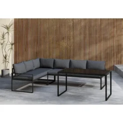 Svea - Sasha hoekbankset - zwart Online