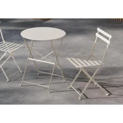 Svea - Serkan inklapbare bistro set - beige Sale