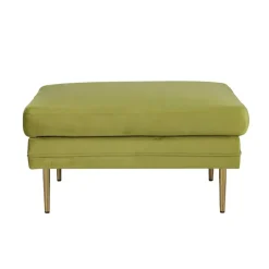 Svea - Tess hocker - velvet - groen