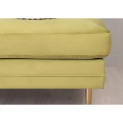 Svea - Tess hocker - velvet - groen