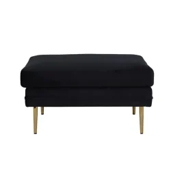 Svea - Tess hocker - velvet - zwart Online