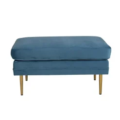 Svea - Tess hocker - velvet - blauw Best