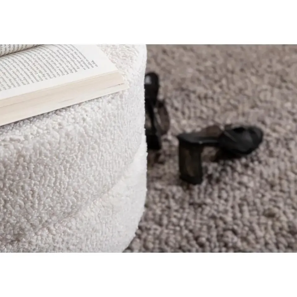 Svea - Zane hocker - teddy - wit Discount