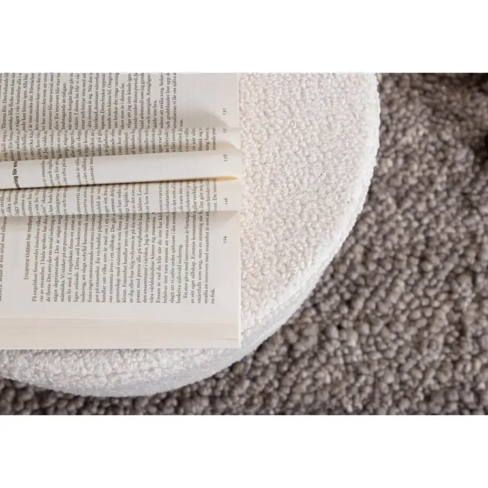 Svea - Zane hocker - teddy - wit Discount