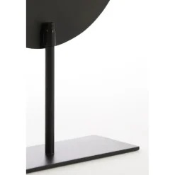 Light & Living Tafelklok Waiwo - Mat Zwart - Ø30x45 cm Hot