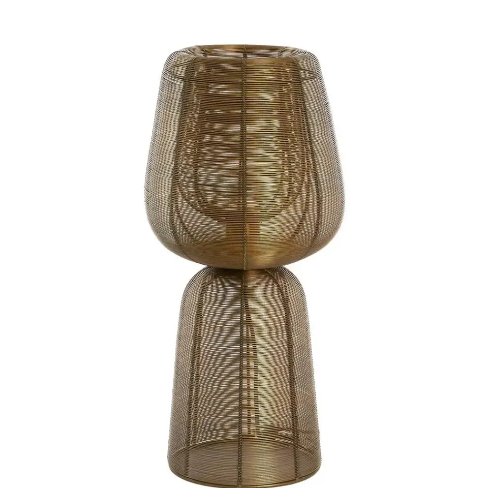 Light & Living Tafellamp Aboso - Brons - Ø24cm Sale