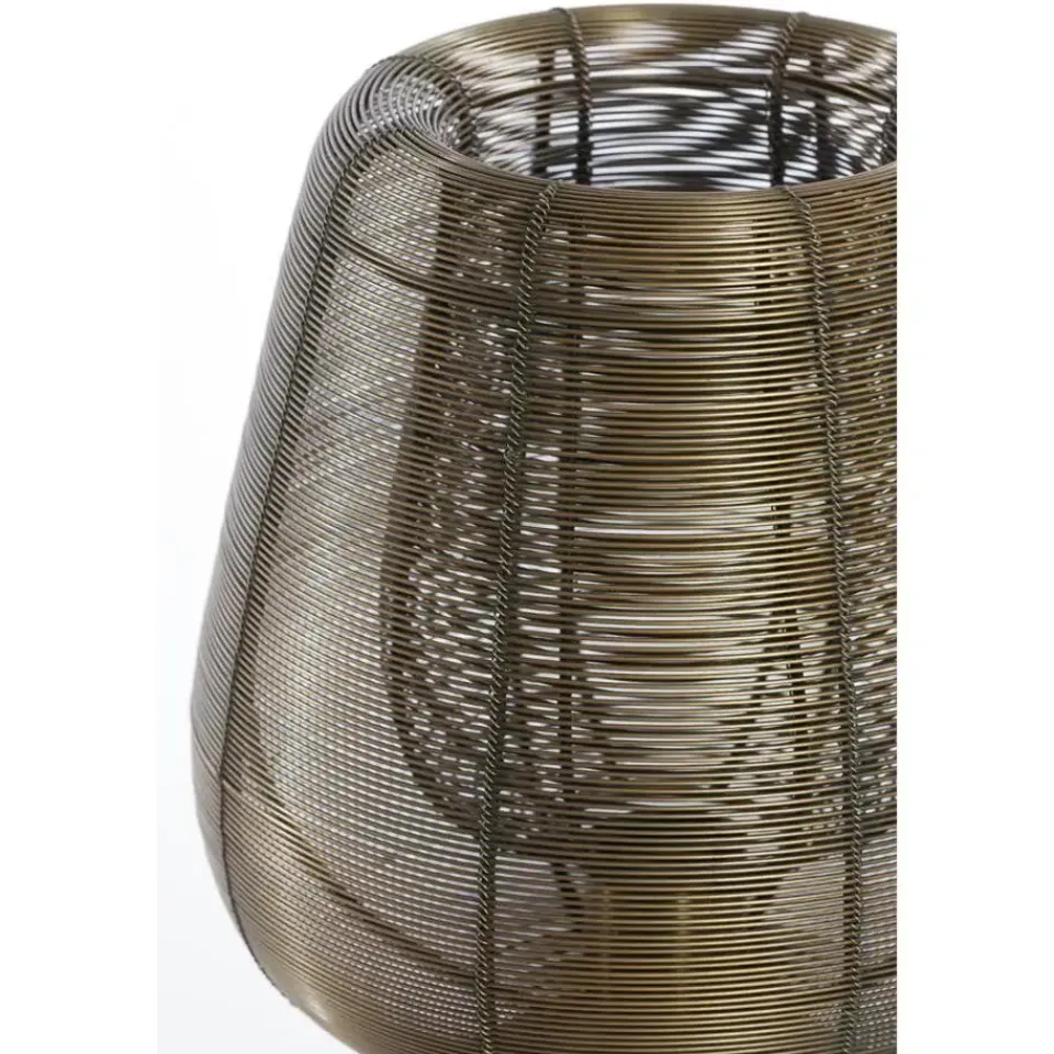 Light & Living Tafellamp Aboso - Brons - Ø24cm Sale