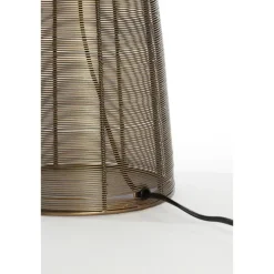 Light & Living Tafellamp Aboso - Brons - Ø24cm Sale