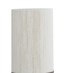 Light & Living Tafellamp Dania - Crème/Bruin - Ø22.5x50cm