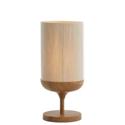 Light & Living Tafellamp Dania - Crème/Naturel - Ø22.5x50cm Sale