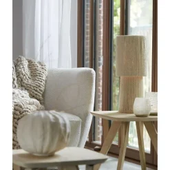 Light & Living Tafellamp Pitino - Bruin - 21.5x21.5x54.5cm