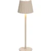 Leen Bakker Tafellamp Scotti beige USB LED Clearance