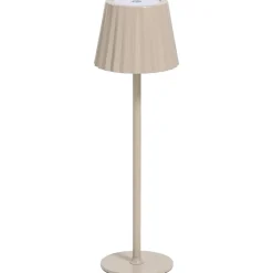 Leen Bakker Tafellamp Scotti beige USB LED Clearance