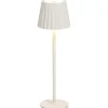 Leen Bakker Tafellamp Scotti offwhite USB LED Discount