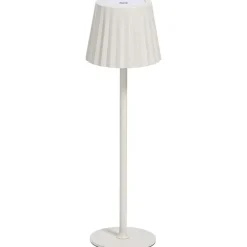 Leen Bakker Tafellamp Scotti offwhite USB LED Discount