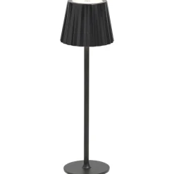 Leen Bakker Tafellamp Scotti zwart USB LED Hot