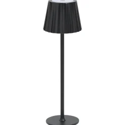 Leen Bakker Tafellamp Scotti zwart USB LED Hot