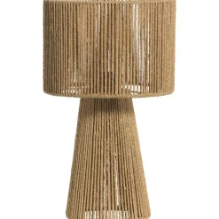 Leen Bakker Tafellamp Senne - naturel papier - E14 - 40xØ22 cm