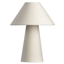 Leen Bakker Tafellamp Skye - beige - Ø30 x 40 cm