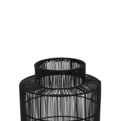 Light & Living Tafellamp/Lantaarn GRUARO - Draad Zwart-Antiek-Brons New