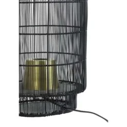 Light & Living Tafellamp/Lantaarn GRUARO - Draad Zwart-Antiek-Brons New