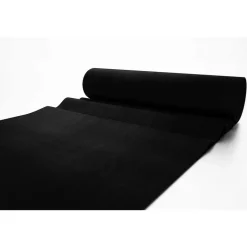 IVOL Tapijt loper Torrance - Breedte 100 cm - 2 mm dik - Zwart Best