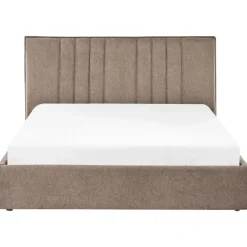 Leen Bakker TARASCON - Tweepersoonsbed - Taupe - 140 x 200 cm - Stof Discount