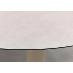 4-Seasons Outdoor Taste Donato low dining tuintafel Ø160 cm. - Latte Hot