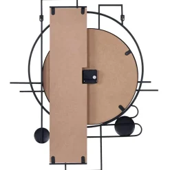 Beliani TAVEL - Wandklok - Meerkleurig - MDF