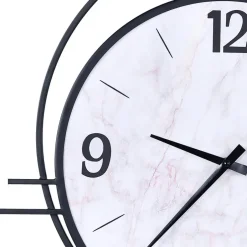 Beliani TAVEL - Wandklok - Meerkleurig - MDF