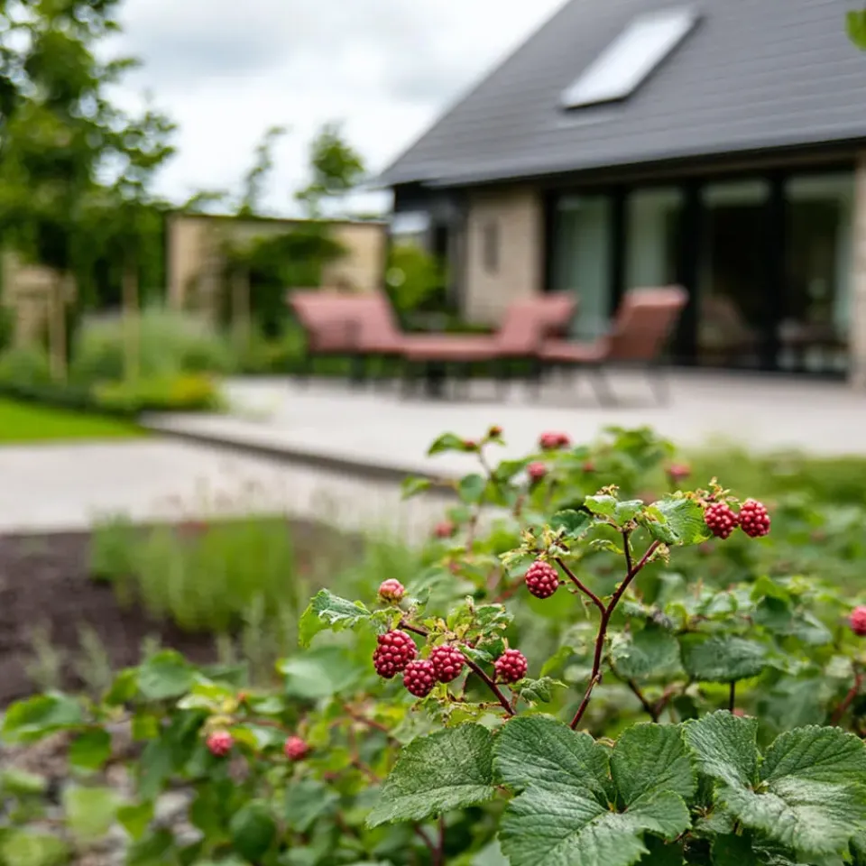 Plant in a Box Taybessenplant - Set van 3 - Rubus 'Tayberry' - Hoogte 25-40cm - ⌀9cm Sale