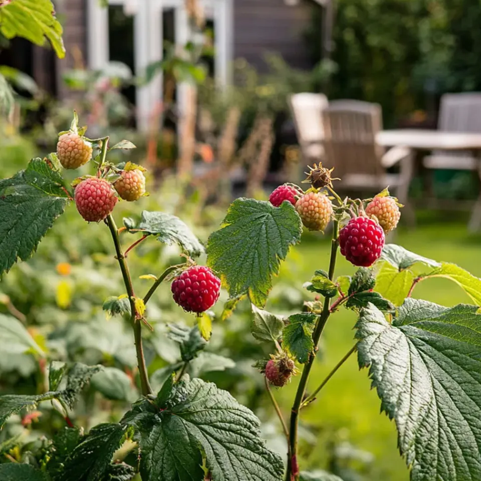 Plant in a Box Taybessenplant - Set van 3 - Rubus 'Tayberry' - Hoogte 25-40cm - ⌀9cm Sale