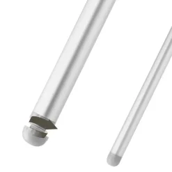 tectake - Aluminium campingtafel Jumbo met draaggreep 180x70x70cm, Zilver Outlet