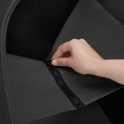 tectake - Campingkeuken 116x52x107cm, Zwart Outlet