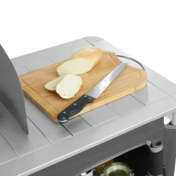 tectake - Campingkeuken 116x52x107cm, Grijs New