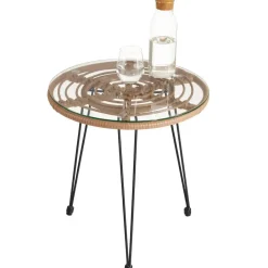 tectake - loungeset Molfetta - wicker - natuurkleur New