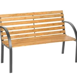 tectake - Tuinbank - 123x 64x 82 cm - Hout Sale