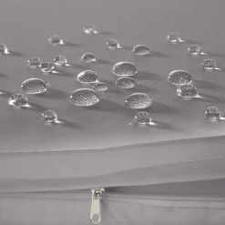 tectake - tuinset 8 stoelen en tafel - wicker - zwart / grijs