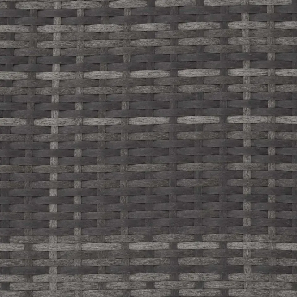 tectake - tuinset Bilbao - wicker - incl. beschermhoes - grijs Best