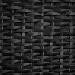 tectake 2 tuinstoelen - Wickerstoel Girona, stapelbaar, draagkracht 120 kg Clearance